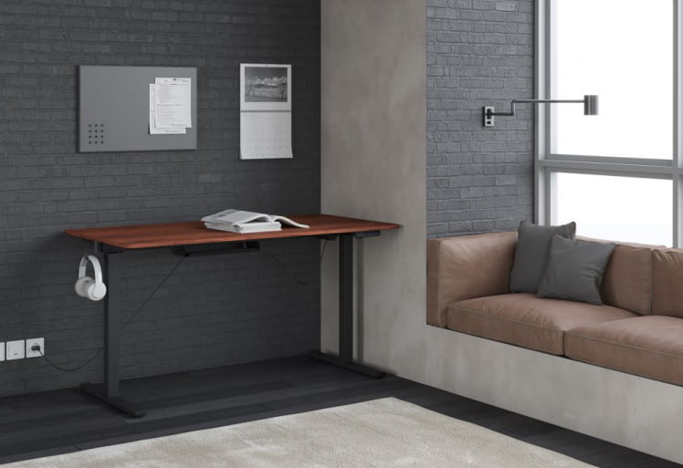 Стол подъемный электрический XTEN-UP AT-002 002 Дуб Темный/черный_1