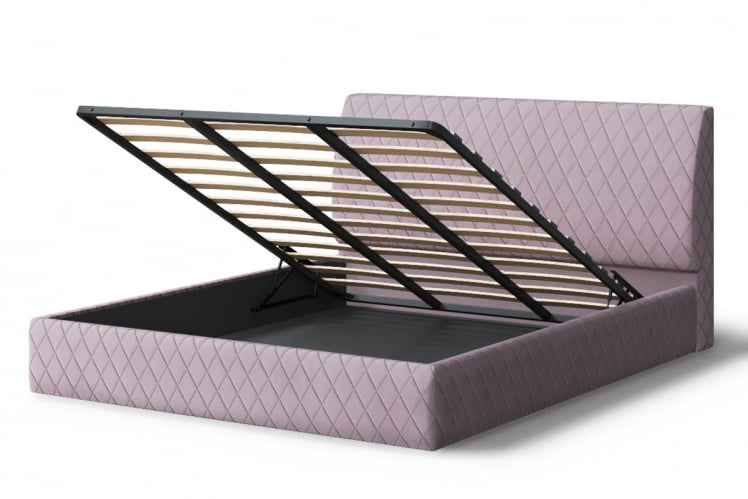 Кровать Хилтон, 2000*1800 мм, лиловый_2