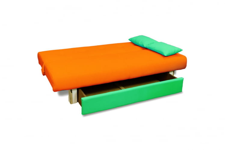 Диван MANGO 4 (2 категория) Оранжевый Зеленый_6