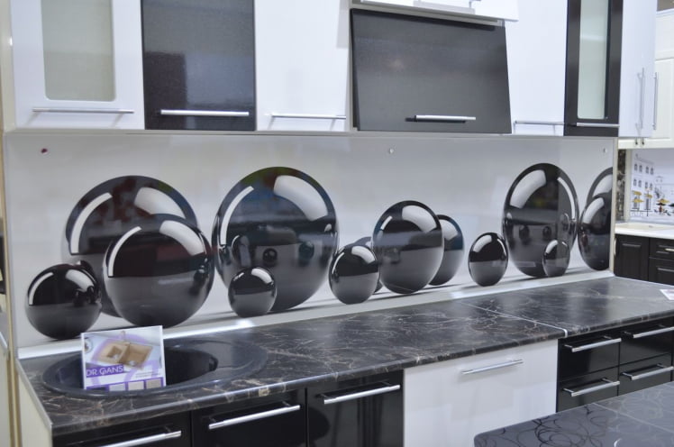 Глянцевый фартук (КОМПОЗИТ) KM 34_1