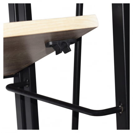 Стеллаж на металлокаркасе BRABIX LOFT SH-001 Дуб натуральный_10