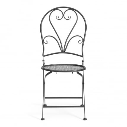 Стул Love Chair (PL08-11140) стальной сплав, черный, 40х47,5х94 см_3