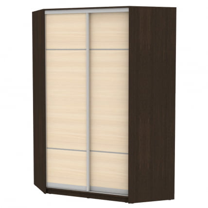 Шкаф-купе ЙА-230х1400-718-2(Венге-ДМ-Д4Д4) / YA-230х1400-718-2(Венге-ДМ-D4D4)_0