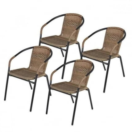 Комплект мебели Асоль LRC-02/LRT03-60x60 Light Brown (2+1)_1