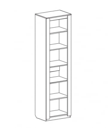 Шкаф однодверный Элана Бодега белая_1