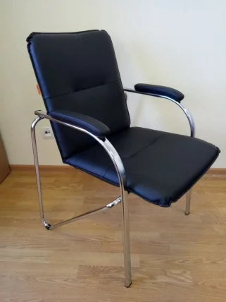 Кресло посетителя CHAIRMAN 850 Terra 118 черный_8