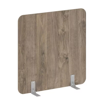 Перегородки на металлических опорах на фетровых подпятниках R-line DP.F-120-120 Тиквуд Темный_0