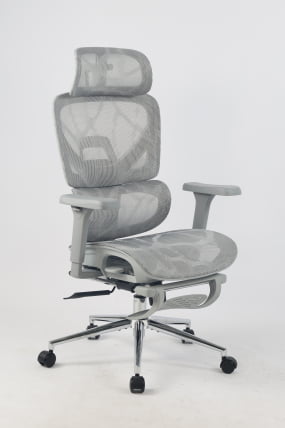 Кресло офисное ТопЧаирс Вертус (Вертус) серая сетка / TopChairs (Vertus)_1