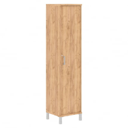 Стеллаж с дверью ДСП с замком В431.7 Z/R Дуб Бофорд_0