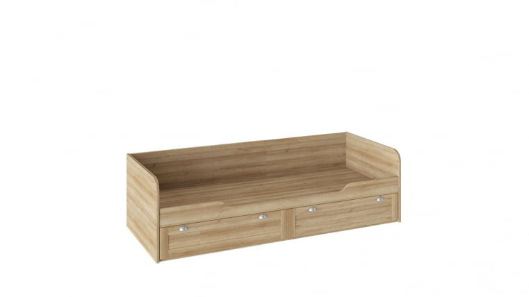 Кровать с 2-мя ящиками Ривьера ТД-241.12.01 Дуб Ривьера_0