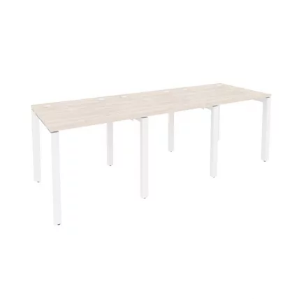 Рабочая станция на П-образном м/к ONIX O.MP-RS-3.0.8 Денвер Светлый/Белый_0