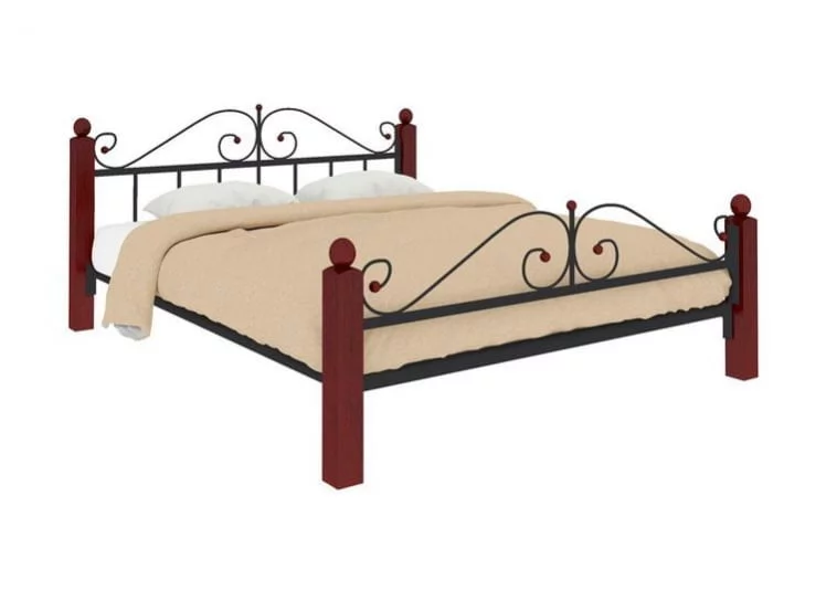 Кровать Диана Lux plus 1600х1900 Черная_0