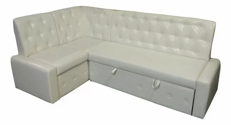Диван угловой раскладной Зефир Комбинация 3 Остин Уайт_0