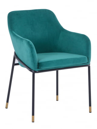 Стул Сандра велюр Изумрудный_1