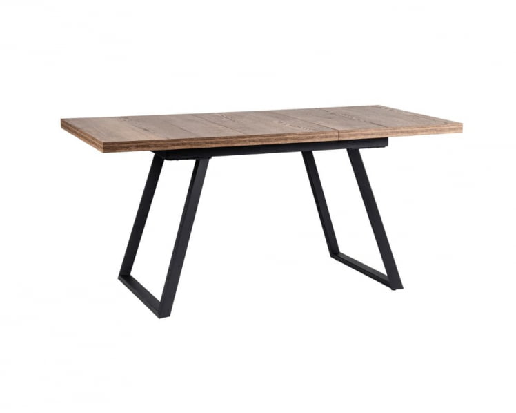 Стол Пеле раздвиж. 140-180 Галифакс Табак/Бабочка_2