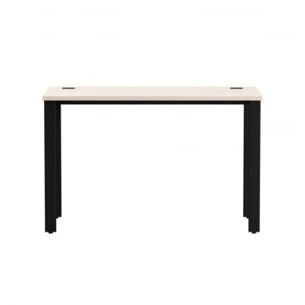 Стол прямой на металлокаркасе, опоры 45 гр Everprof EVO 254S002 Кашемир Черный_1