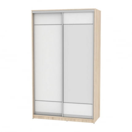 Шкаф-купе B-230х135х60-1(ДСС-Белый-D7D8)_0