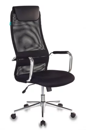 Кресло руководителя Бюрократ KB-9N/BLACK Черное TW-01 TW-11_0