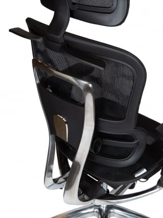 Кресло руководителя Крон алуминиум блаcк / Kron aluminium black_5