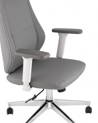 Кресло руководителя ТопЧаирс Тропхей серый / TopChairs Trophey_7