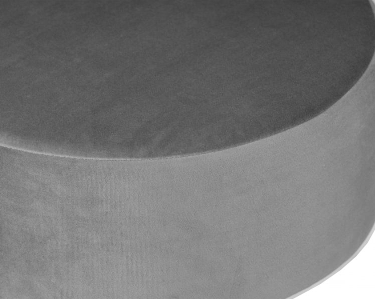 Пуф DOBRIN DANNY BLACK (серый велюр (MJ9-75))_2