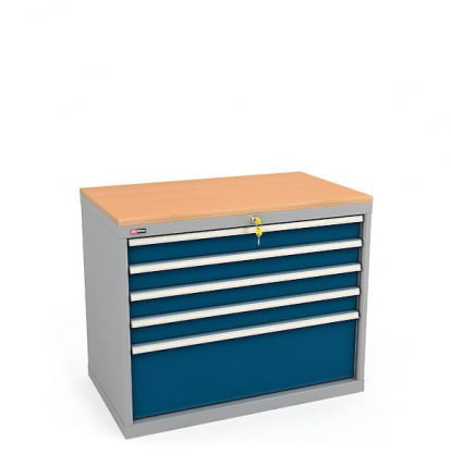 Тумба инструментальная ВС-035 со столешницей_0