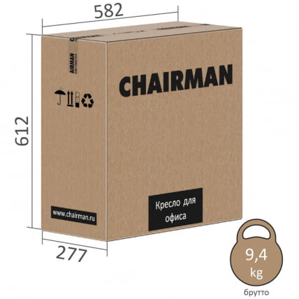 Кресло оператора CHAIRMAN 696 LT N Голубой_6