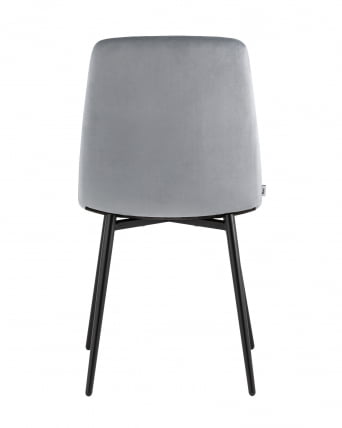 Стул Одди велюр серый 4 шт. комплект_4