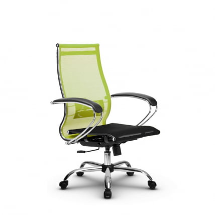 Офисное кресло МЕТТА Комплект 9, Основание 17833 Лайм/Черный_0