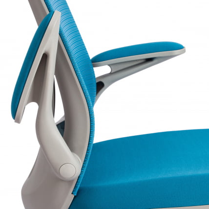 Кресло MESH-10 ткань, голубой_8