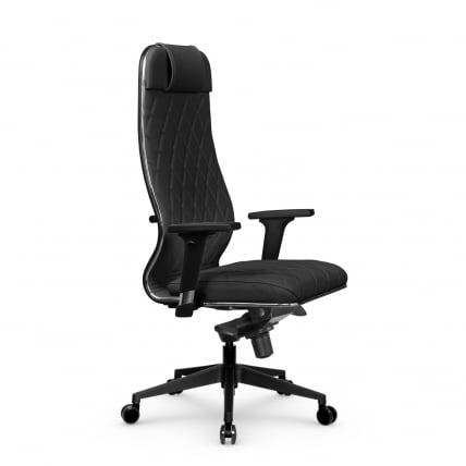 Кресло руководителя Мetta L 1m 40M/2D Infinity Easy Clean (MPES) Комплект 4 Черное_1