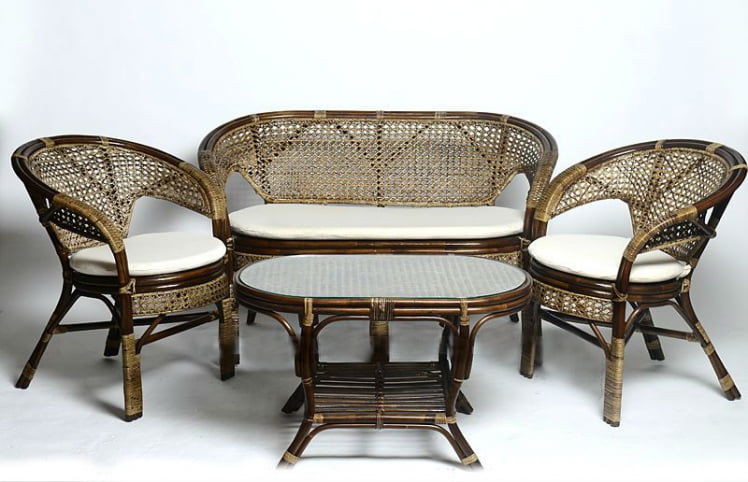 Комплект Пеланги с 2х местным диваном, подушки на молнии Pelangi 02/15-5 натуральный_0