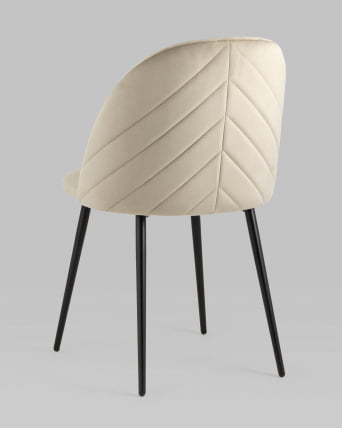 Стул Фолио велюр Бежевый_5