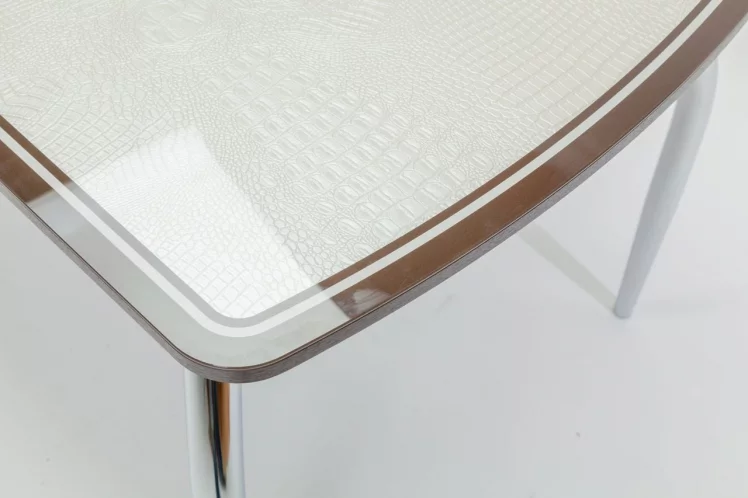 Стол обеденный Чикаго КЗ(6191) венге,крокодил жемчужный_9