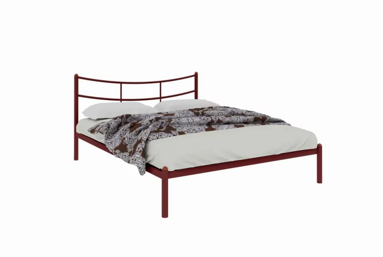 Кровать София 1200х2000 Красная_0
