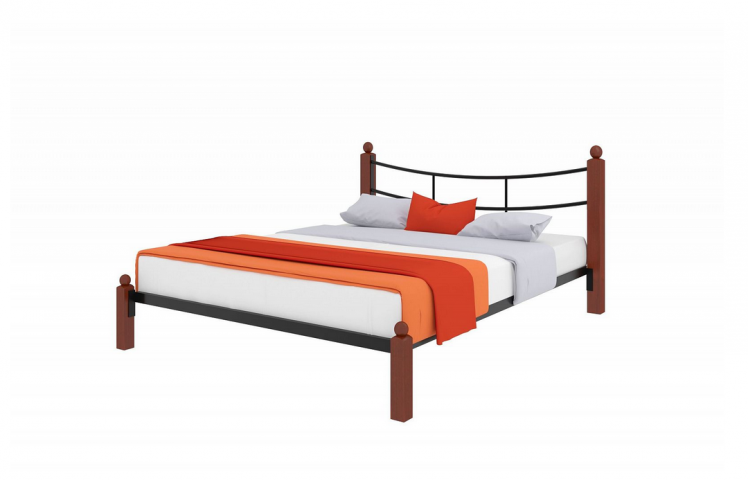 Кровать София Lux 1400х1900 Черная_0