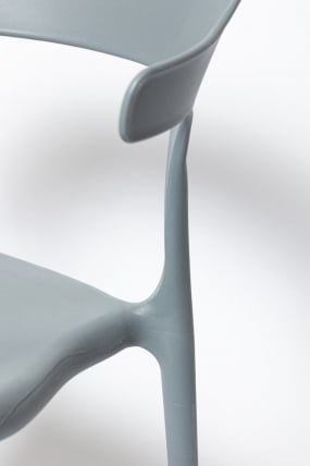 Стул пластиковый Enova Серый_3