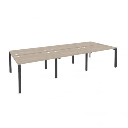 Рабочая станция на П-образном м/к ONIX O.MP-D.RS-6.2.7 Дуб Аттик/Антрацит_0