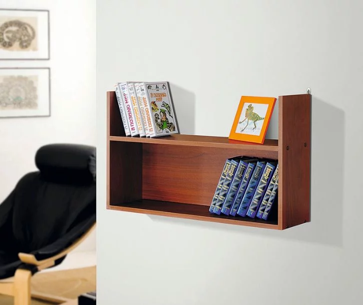Полка для книг (Орех)_0