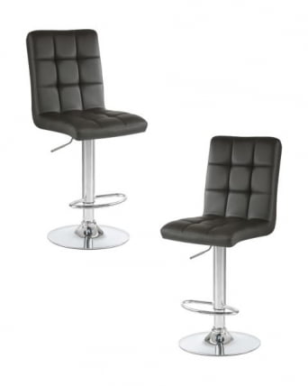 Стул барный DOBRIN KRUGER (черный) 2 шт_0