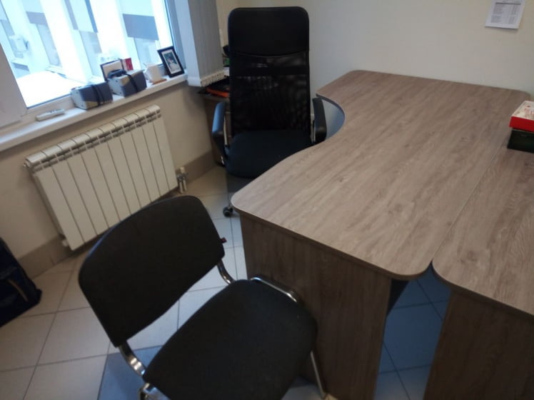 Стол угловой Glassy 1.14.16Л Дуб Верцаска_1