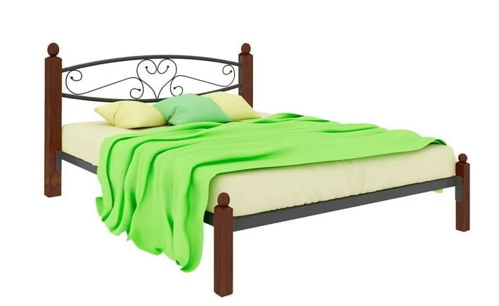 Кровать Каролина Lux 1600х1900 Черная_0