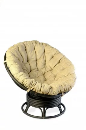 Кресло Папасан вращающийся 23/01B венге матовый_0