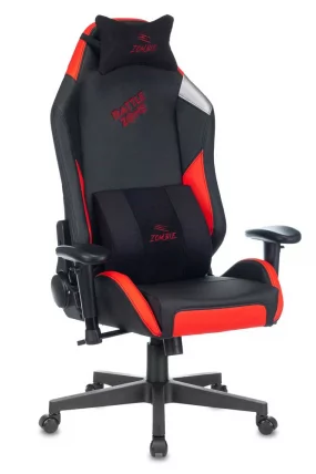 Геймерское кресло Zombie HERO BATTLEZONE PRO Черный-красный_0