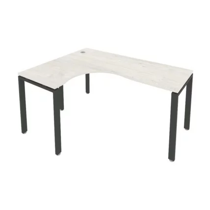 Стол письменный METAL SYSTEM Б.СА-4 Л Наварра/Антрацит_0