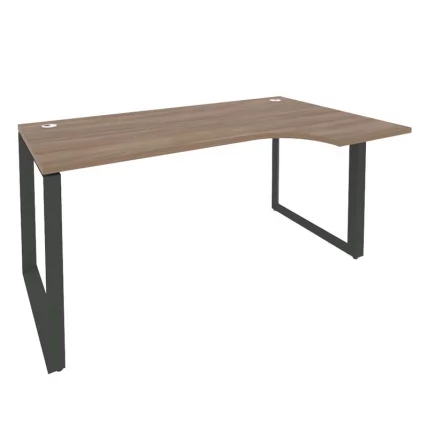Стол эргономичный правый на О-образном м/к ONIX O.MO-SA-1R Дуб Аризона/Антрацит_0