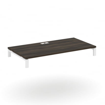 Стол надставка на две опорные тумбы CONCEPT CN.OSN-007 Дуб Мали Белый_0