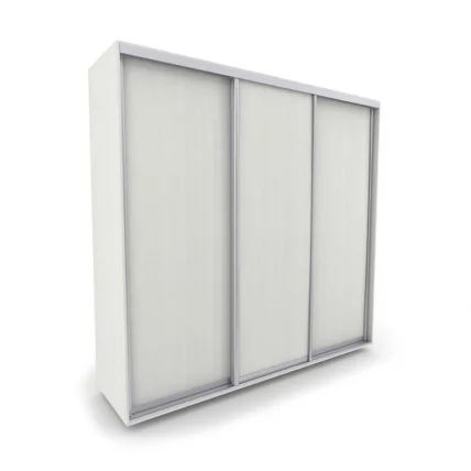 Шкаф-купе 3-х дверный Акцент-Сим Д 1800х600 Выбеленное дерево_0