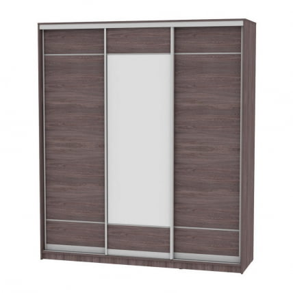 Шкаф-купе B-230х200х60-1(ЯАТ-D7D8D7)_0