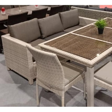 Плетеный диван S65B-W85 Latte_1